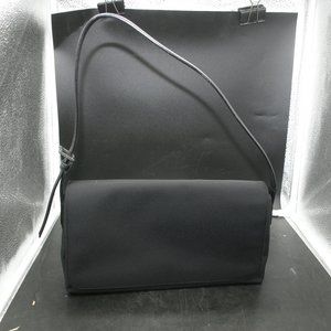 Coach No.F9J-7413 black fabric handbag/purse